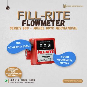 Fill-Rite Flowmeter 807C Mechanical