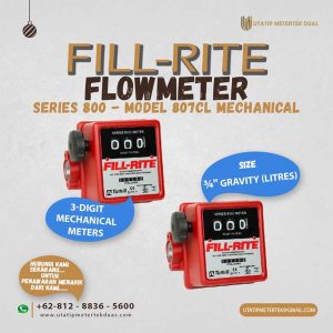 Fill-Rite Flowmeter 807CL Mechanical