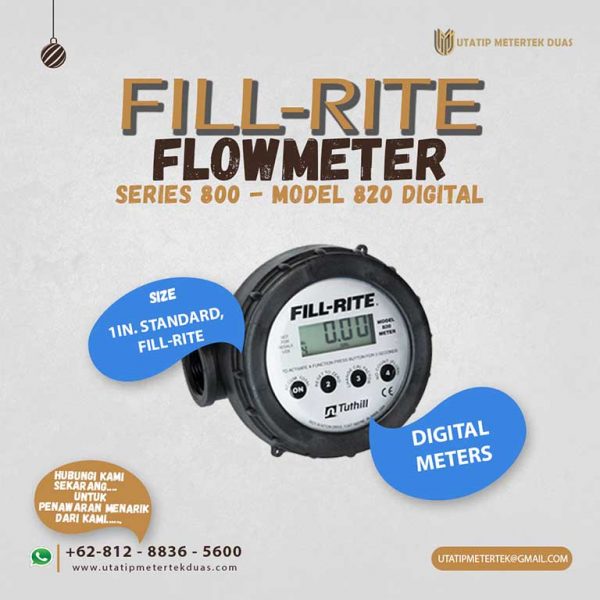 Fill-Rite Flowmeter 820 Digital