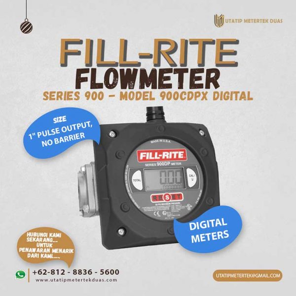 Fill-Rite Flowmeter 900CDPX Digital