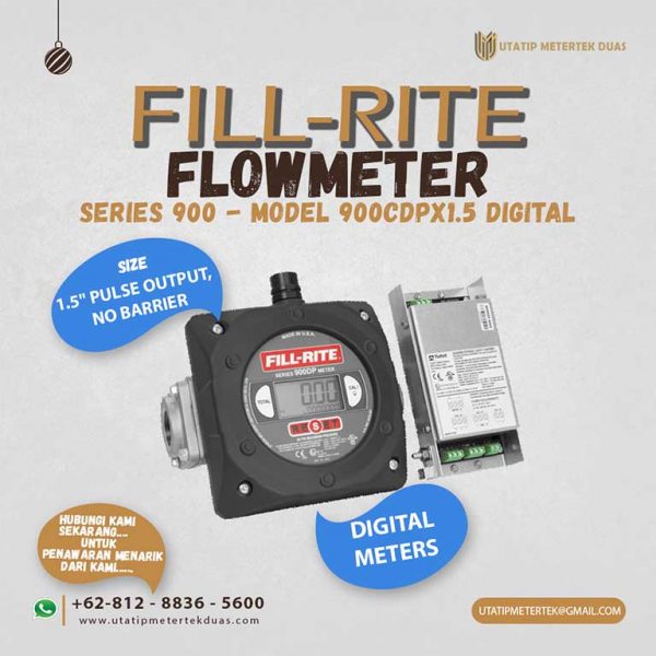 Fill-Rite Flowmeter 900CDPX1.5 Digital