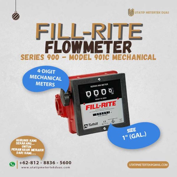 Fill-Rite Flowmeter 901C Mechanical