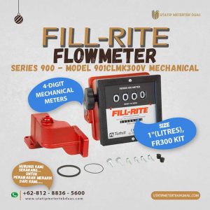 Fill-Rite Flowmeter 901CLMK300V Mechanical