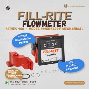 Fill-Rite Flowmeter 901CMK300V Mechanical