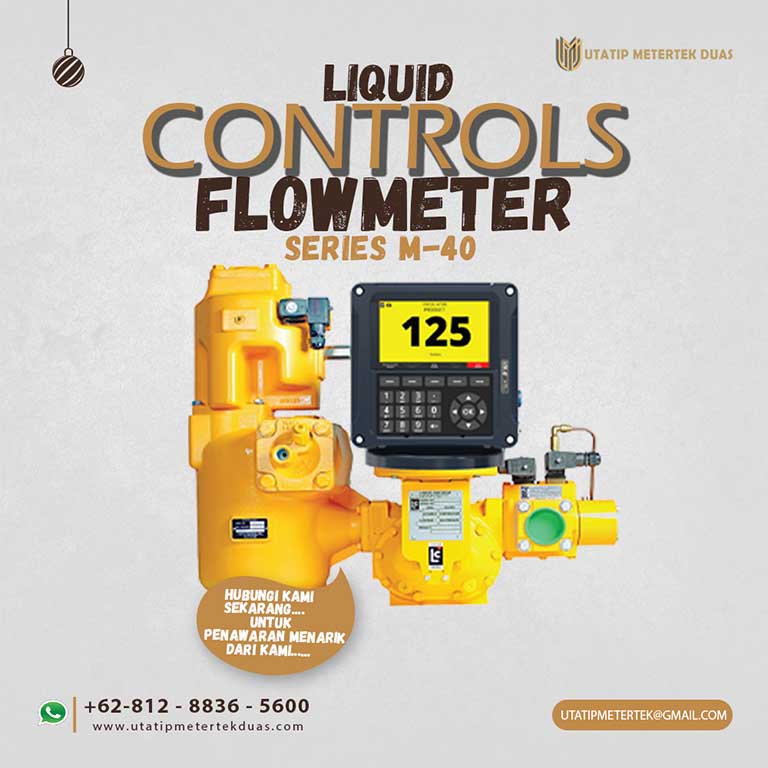 Liquid Control Flow Meter Series-M-40 LIQUID CONTROLS FLOWMETER M-40