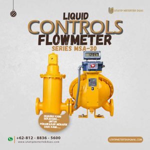 LIQUID CONTROLS FLOWMETER MSA-30