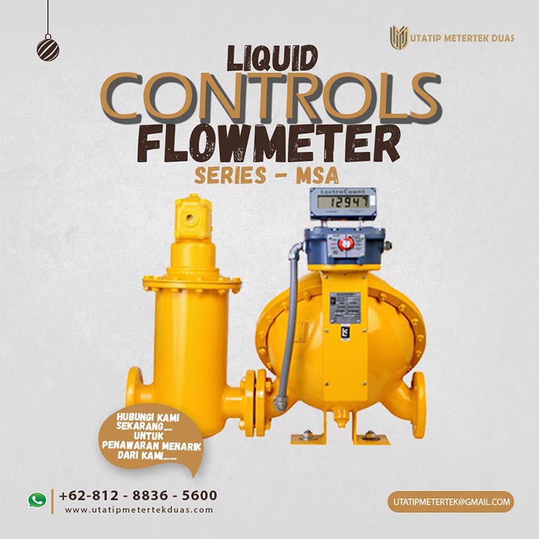 Flowmeter Liquid Controls Series MSA