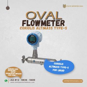 Oval Flowmeter Coriolis Altimass Type-S