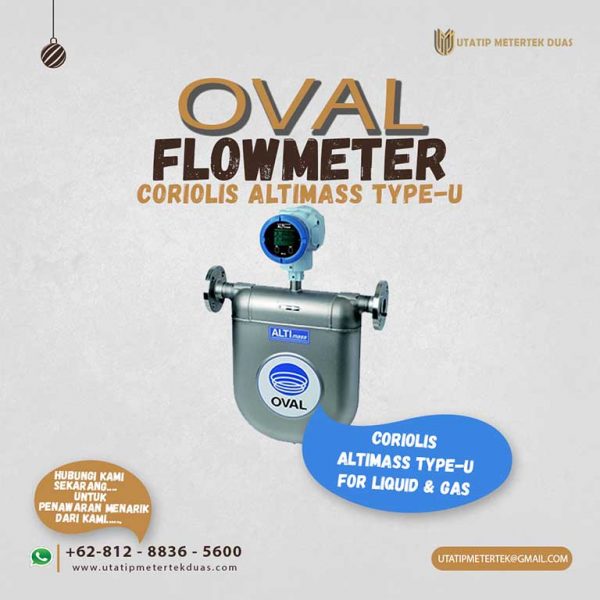 Oval Flow Meter CORIOLIS ALTIMASS TYPE-U