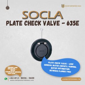 Plate Check Valve 635E Socla