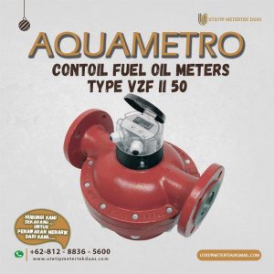 Flow Meter Aquametro VZF II 50 Contoil Fuel Oil Meters
