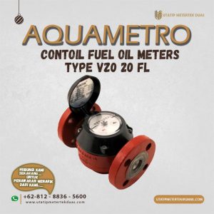 Flow Meter Aquametro VZO 20 FL Contoil Fuel Oil Meters