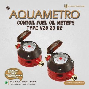 Flow Meter Aquametro VZO 20 RC Contoil Fuel Oil Meters