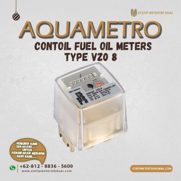 Flow Meter Aquametro VZO 8 Contoil Fuel Oil Meters