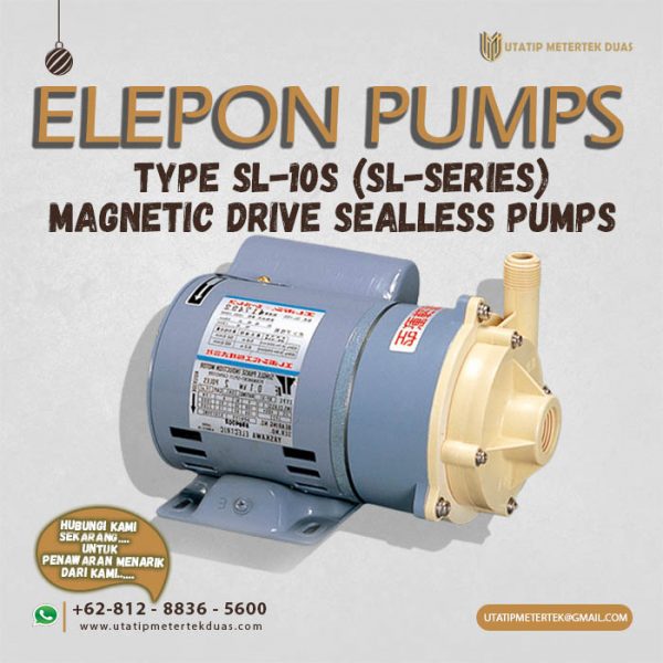 Elepon Pump SL-10S Magnetic Drive Sealless Pumps