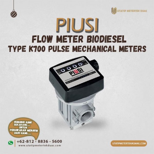 Flow Meter Piusi K700 Fuel Pulse Meters Diesel