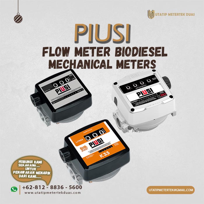 Piusi Mechanical Meters