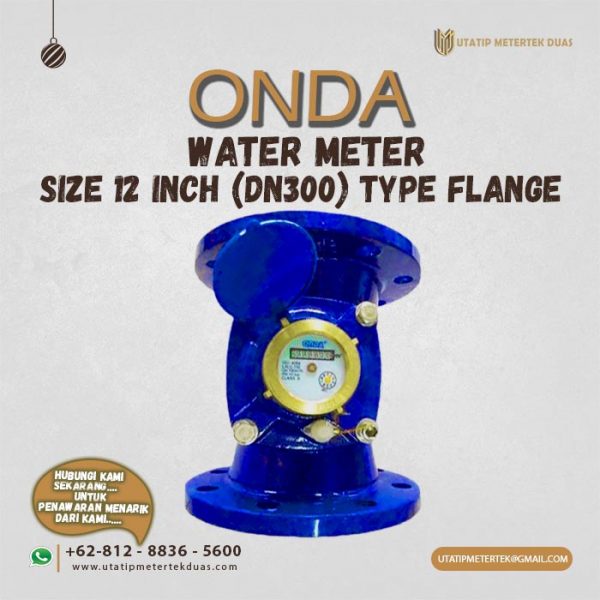 Water Meter Onda 12 Inch Type Flange