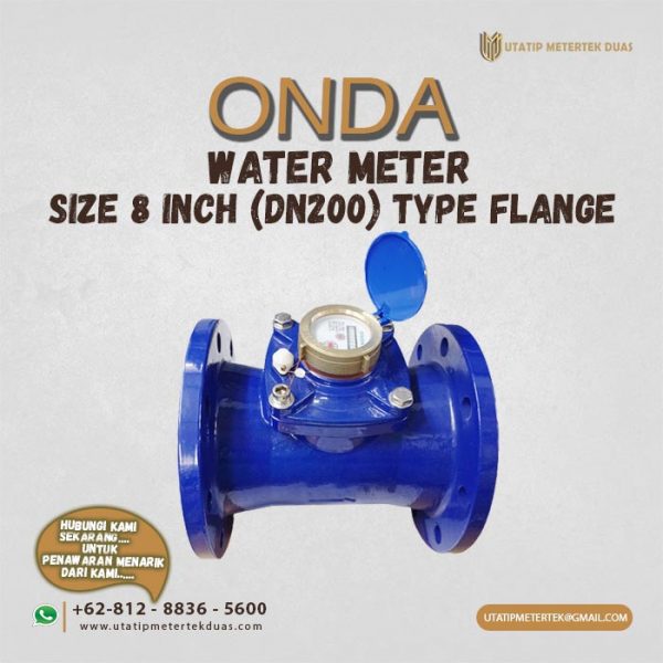Water Meter Onda 8 Inch Type Flange