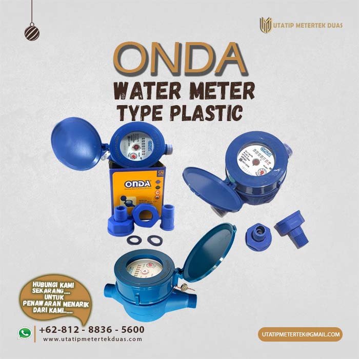 Onda Water Meter Type Plastic