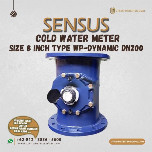 Cold Water Meter Sensus 8 Inch Type WP-Dynamic DN200