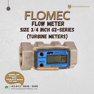 Flow Meter Flomec 3/4 Inch G2-Series Turbine Meters