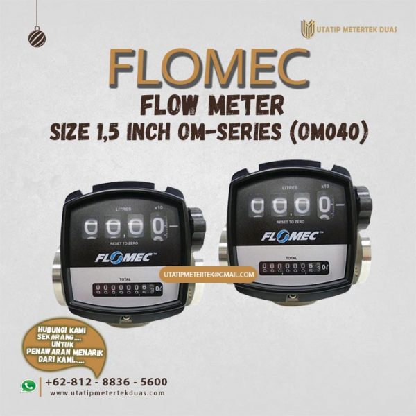 Flow Meter Flomec 1.5 Inch OM-Series OM040