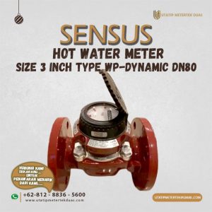 Hot Water Meter Sensus 3 Inch Type WP-Dynamic DN80