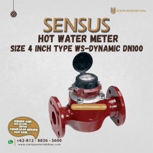 WS-Dynamic Hot Water Meter Sensus 4 Inch DN100