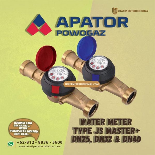 Water Meter Powogaz Type JS Master+