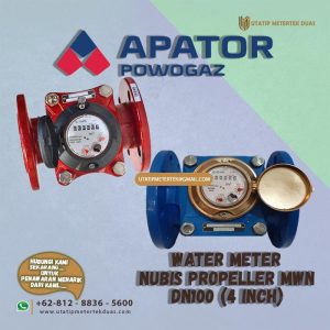 Water Meter Powogaz Type MWN DN100 (4 Inch)