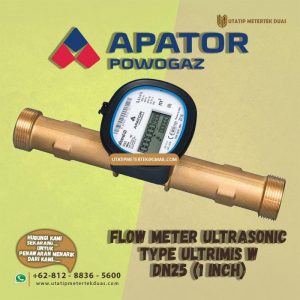 Water Meter Powogaz Type Ultrimis W DN25 (1 Inch)