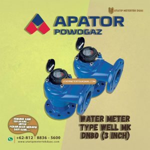 Water Meter Powogaz Type Well MK DN80 (3 Inch)