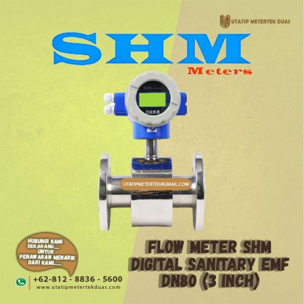 SHM Sanitary EMF Electromagnetic Meters DN80