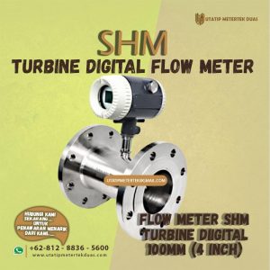 Flow Meter Turbine Digital SHM DN100 (4")