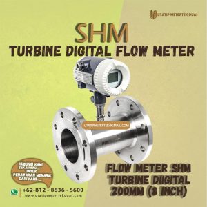 Flow Meter Turbine Digital SHM DN200 (8")