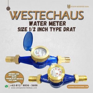 Water Meter Westechaus 1/2 Inch Type Drat DN15