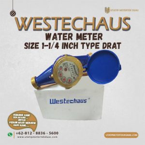 Water Meter Westechaus 1-1/4 Inch Type Drat DN32