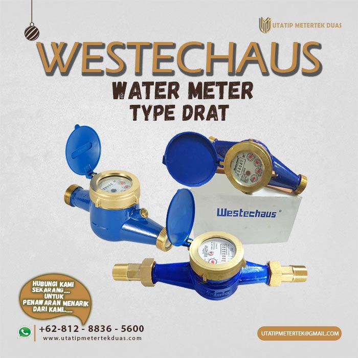 Water Meter Westechaus Type Drat